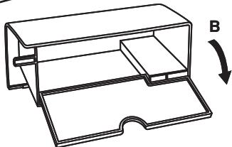 PFAFF 1070S - Installing the Removable Extension Table - 2