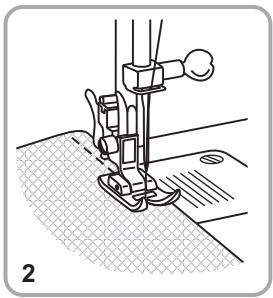 PFAFF 1070S - Nahlen von Geradstichen - 3