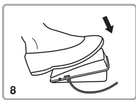 PFAFF 1070S - Unterfaden aufspulen - 8