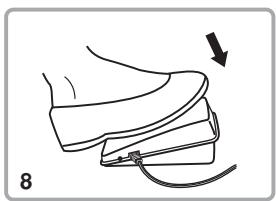 PFAFF 1070S - Remplissage de la canette - 8