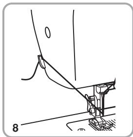 PFAFF 1070S - Tension du fil supérieur - 9