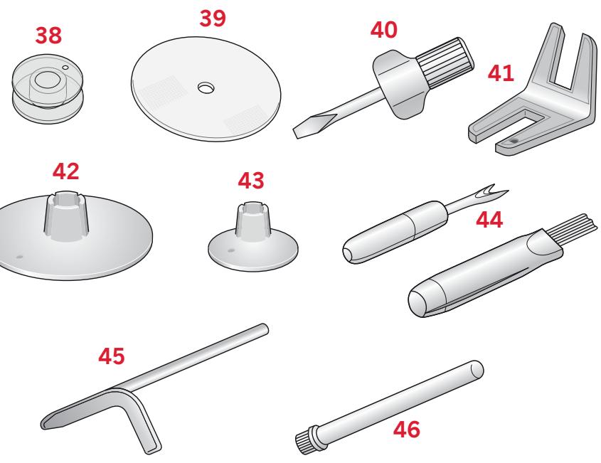 PFAFF AMBITION 1.0 - Accessoires inclus non illustrés - 1