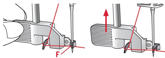 PFAFF AMBITION 1.0 - Enfilage de l'aiguille double - 2