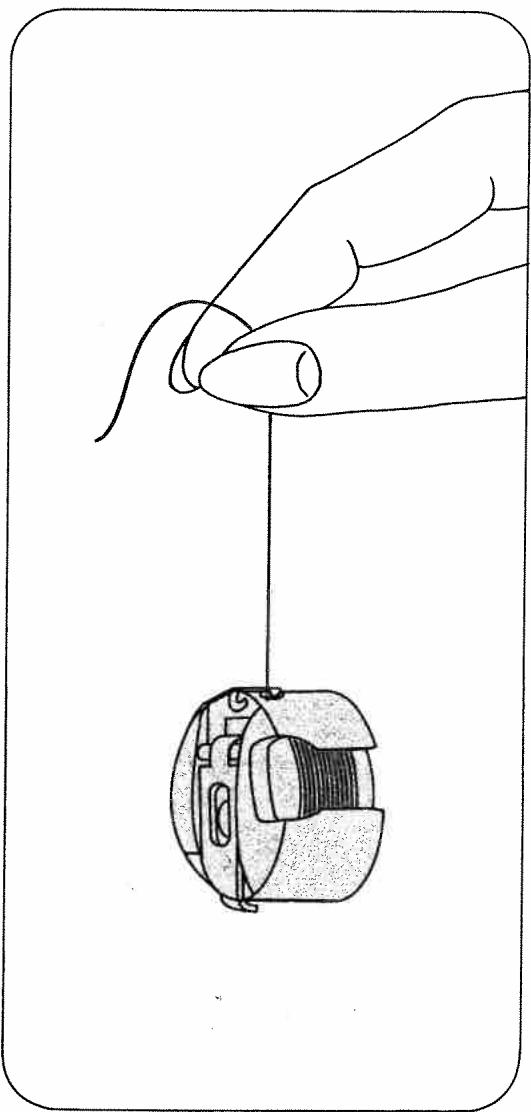 PFAFF TIPMATIC 1027 - The correct lower tension - 4