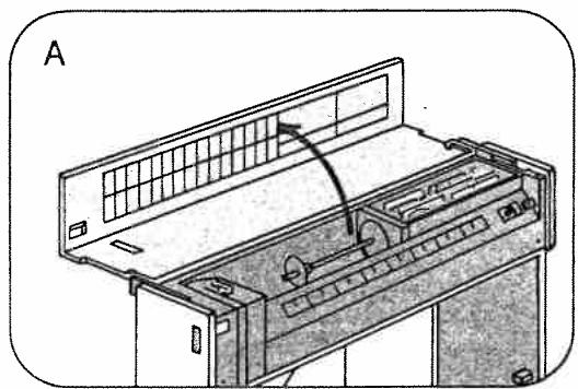 PFAFF TIPMATIC 1027 - Removing and opening the swing-out arm - 3