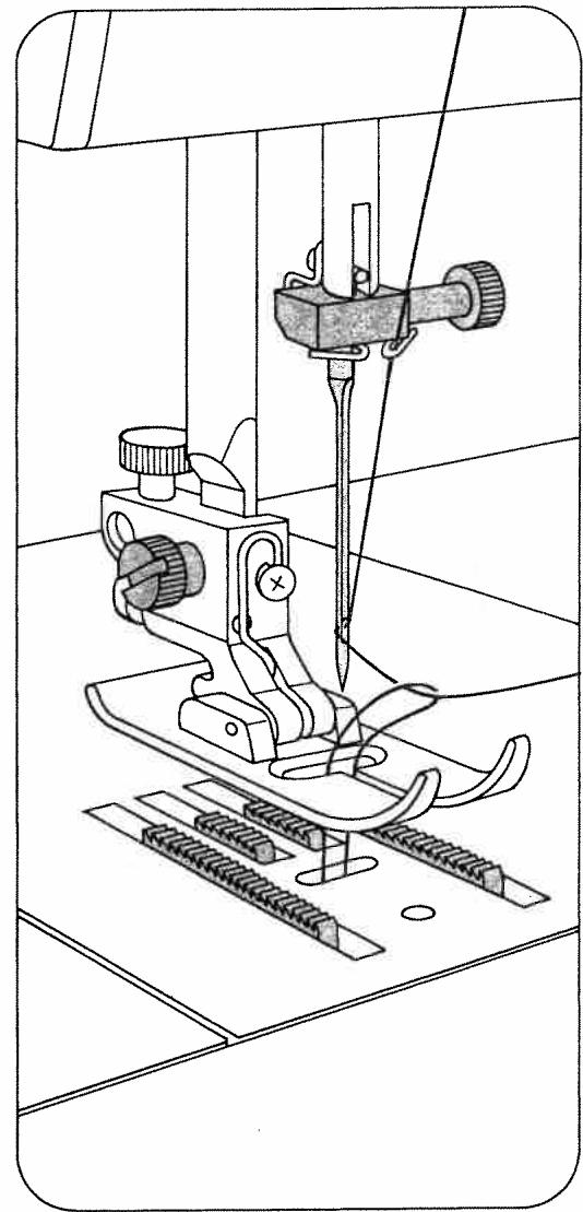 PFAFF TIPMATIC 1027 - Drawing up the bobbin thread - 2