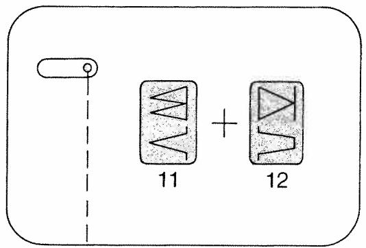 PFAFF TIPMATIC 1027 - Selecting stretch stitches - 8