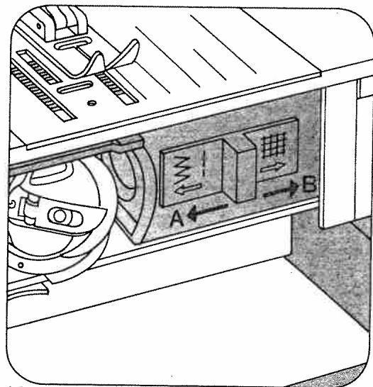 PFAFF TIPMATIC 1027 - Changing the needle - 2