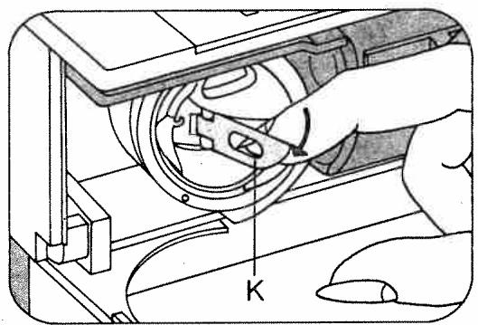 PFAFF TIPMATIC 1027 - Upper threading - 9