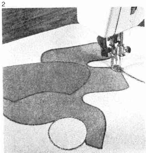 PFAFF 1222, 1222E - Applique work - 5