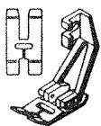 PFAFF 1222, 1222E - Sewing on elastic - 1
