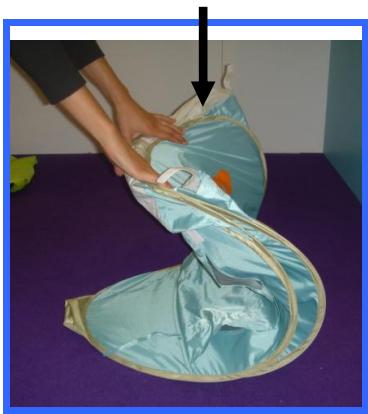 BEABA TENTE ANTI UV - MODE D'EMPLOI PLIAGE TENTE ANTI UV METHODE 2 - 8