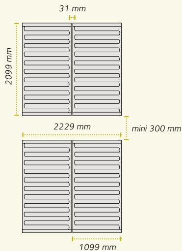 CHAFFOTEAUX & MAURY CHAFFOTEAUX & MAURY ZELIOS 2.3 V-H - Dimensions (en mm) - 1