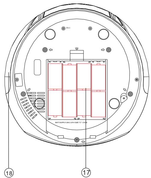 MPMAN CSU 622 - Batteries (not included) - 2
