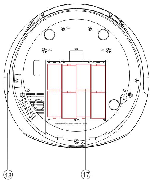 MPMAN CSU 622 - Batterijen (niet inbegrepen) - 2