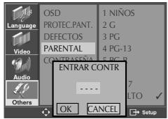 DAEWOO DCSB8511A - Restaurar la configuración original. - 2