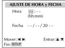 DAEWOO DCSB8511A - AJUSTE DEL RELOJ - 3