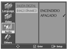 DAEWOO DCSB8511A - Selecciónar un rango dinámico. - 1