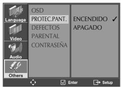 DAEWOO DCSB8511A - SeLECTIONAR un salva pantallas. - 1
