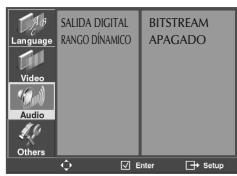 DAEWOO DCSB8511A - CONFIGURACION DE AUDIO - 2