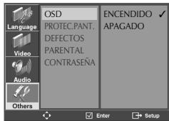 DAEWOO DCSB8511A - SeLECTIONAR "OSD" (Indicacion en pantalla). - 1