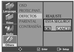 DAEWOO DCSB8511A - Restaurar la configuración original. - 1