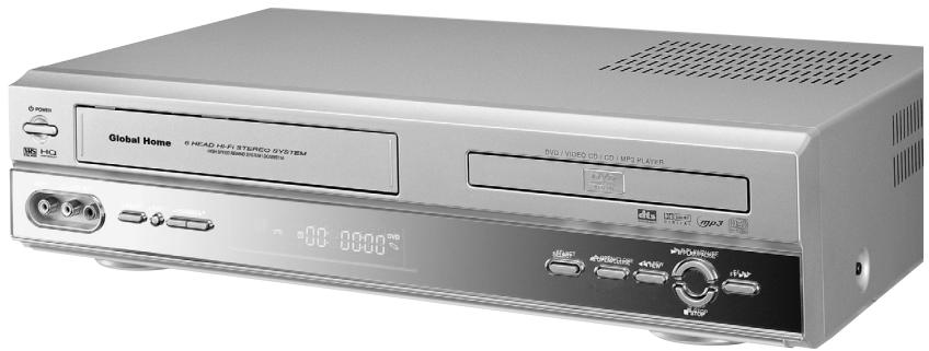 DAEWOO DCSB8511A - Reprodctor de DVD con videograbadora estéreo integrada - 1