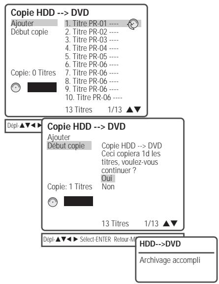 DAEWOO DHR-8105S - Montage de HDD vers DVD - 2