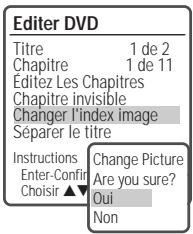 DAEWOO DHR-8105S - Modification de l'image de l'index - 2