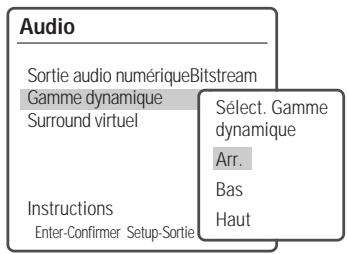 DAEWOO DHR-8105S - Gamme dynamique - 1