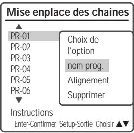 DAEWOO DHR-8105S - Réglage des canaux - 2