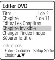 DAEWOO DHR-8105S - Modification de l'image de l'index - 1