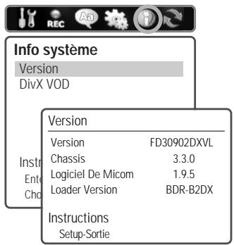 DAEWOO DHR-8105S - Informations système - 1