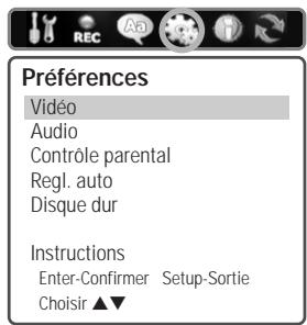 DAEWOO DHR-8105S - Langue des menu / des sous-titres / des dialogues - 1