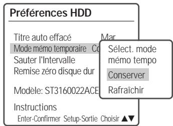DAEWOO DHR-8105S - Mode de la mémoire tampon - 1
