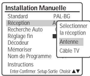 DAEWOO DHR-8105S - Réglage manuel - 2