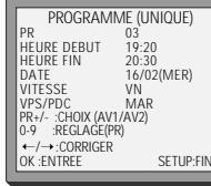 DAEWOO DVC 54 - Enregistrement programme - 2