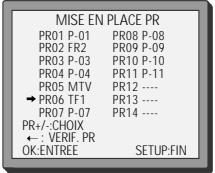 DAEWOO DVC 54 - Guide d'installation rapide des chaînes TV sur le DVD COMBO - 4