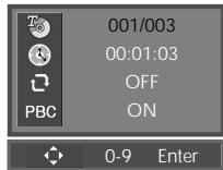 DAEWOO DVC 54 - Confirmation du mode disque VCD en cours - 1