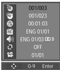 DAEWOO DVC 54 - Confirmation du mode de disque DVD en cours - 1