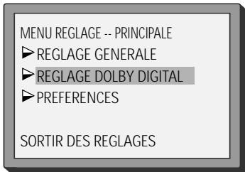 DAEWOO DVG-5000D - Réglage des MENUS de DVD - 3