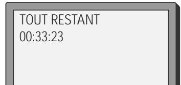 DAEWOO DVG-5000D - Temps restant - 10