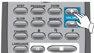 DAEWOO DVG-5000D - Commande du volume (à l'exception de spdif/raw) - 1
