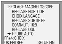 DAEWOO DX-7410 - Activation et désactivation de la fonction OSD - 2