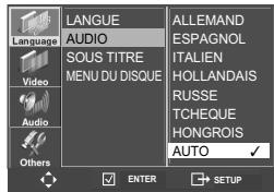 DAEWOO DX-7410 - Configuration de la langue - 3