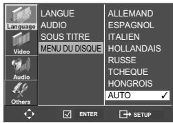 DAEWOO DX-7410 - Choix de la langue des sous-titres. - 2