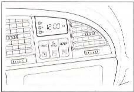 DAEWOO NUBIRA - MONTRE digitale - 2