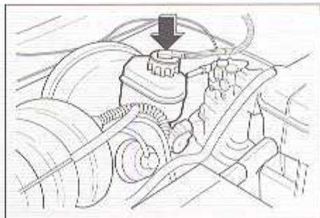 DAEWOO NUBIRA - Le liquide de freinage/ d'embrayage - 1