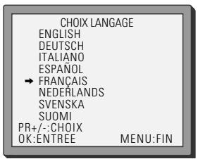 DAEWOO SV-871 - Réglage des stations - 1