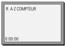 DAEWOO SV-871 - Mise à zéro du compteur - 1